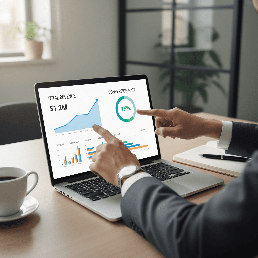 Analytics and reporting dashboard
